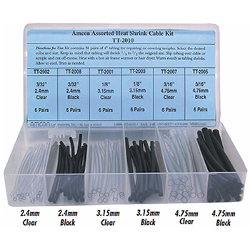 Heat Shrink Cable Kit - Temple Covers: Temple Tips / Kits ...