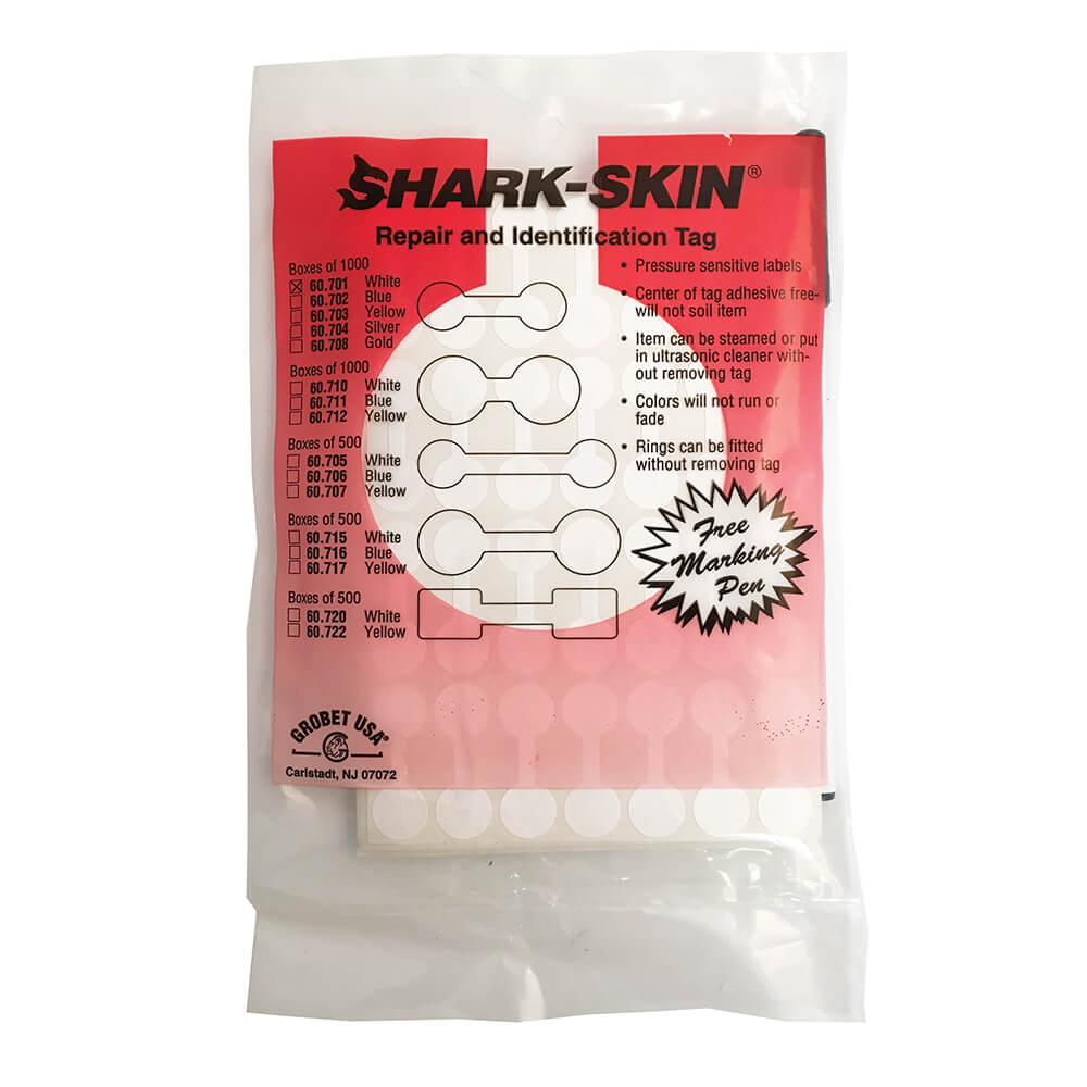 Sharkskin Repair and Identification Labels - Style 1 37mm