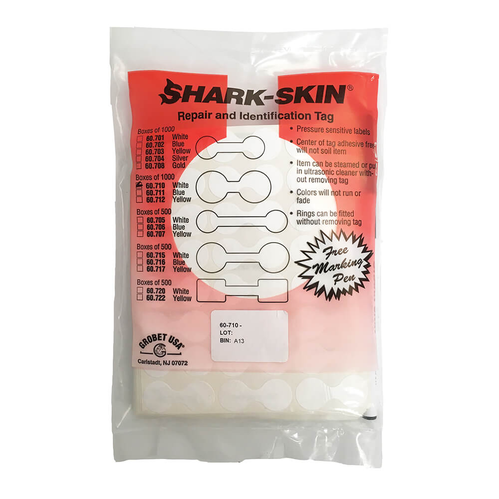 Sharkskin Repair and Identification Labels - Style 3 35mm