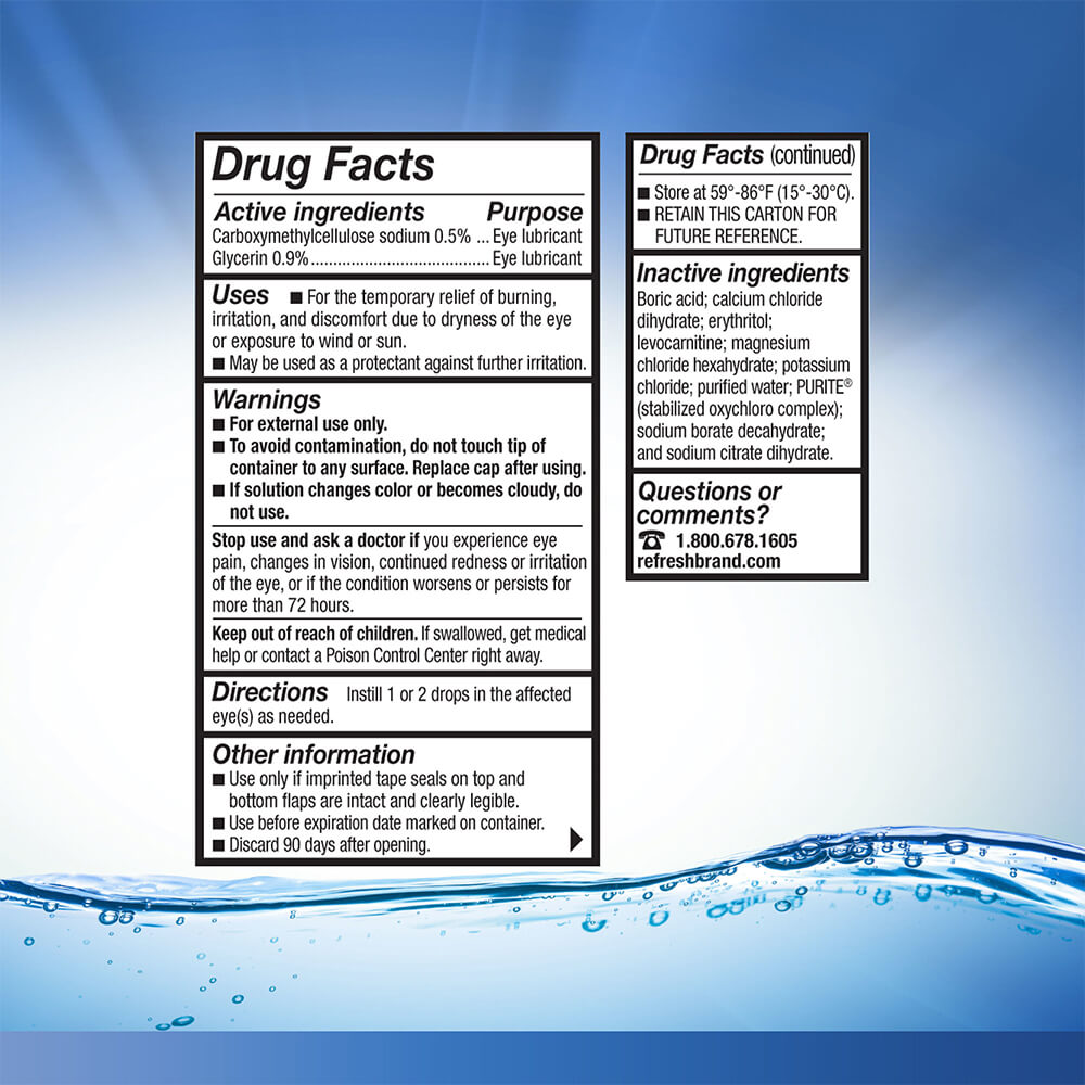 Refresh Optive&reg; Lubricant Eye Drops - 1