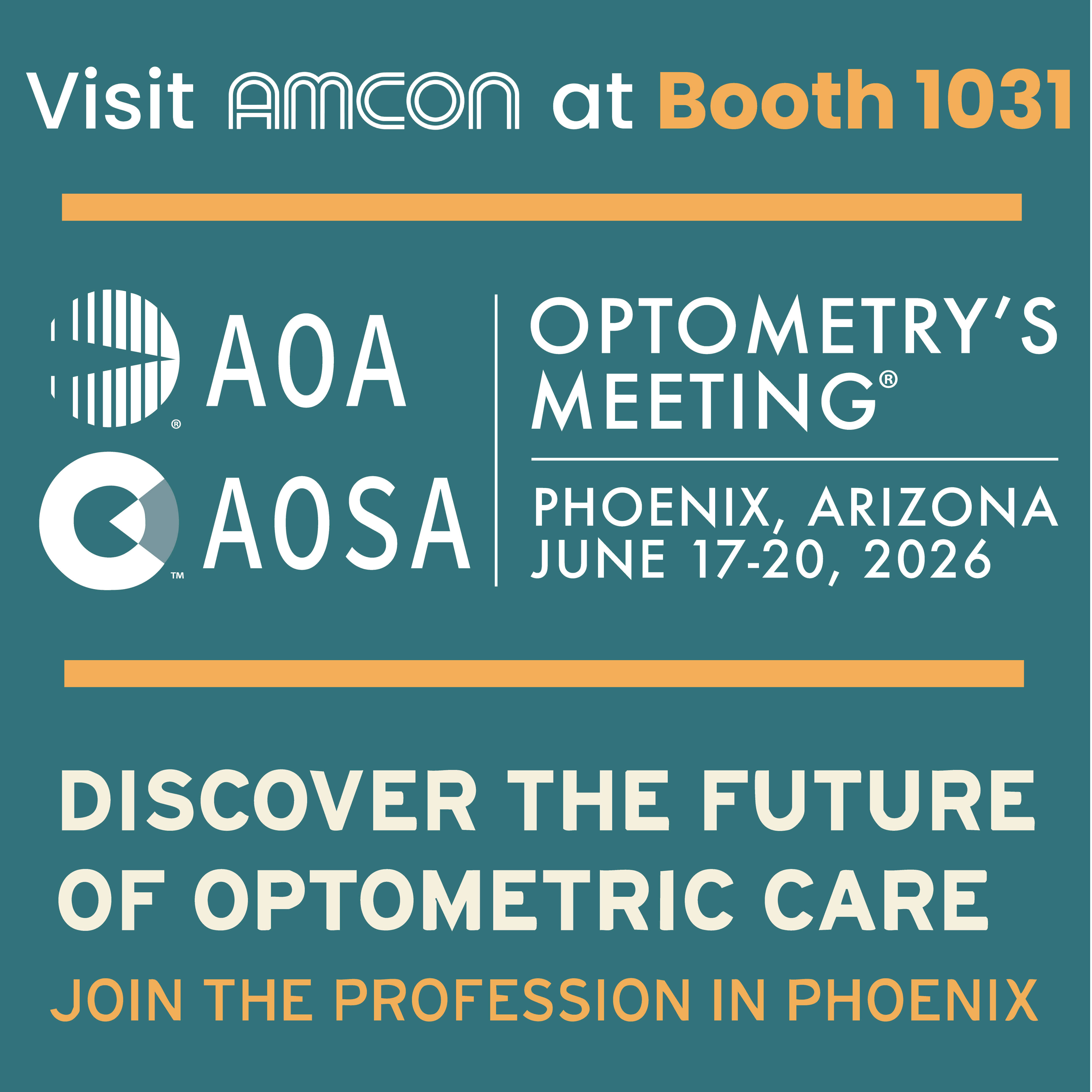 Optometry's Meeting: Join us at Optometry�s Meeting 2026, the profession�s premier annual event, taking place June 17�20 in Phoenix, Arizona. This four-day conference brings together optometrists, paraoptometric professionals, and industry leaders for advanced continuing education, networking, and the latest innovations in eye care.

Just us at booth 1031 to explore VIVA Dry Eye Care, a complete approach to dry eye management, and Vista Clean, our multi-purpose solution designed for effective lens cleaning and disinfection. Discover practical solutions to elevate patient comfort, streamline care, and support your practice.