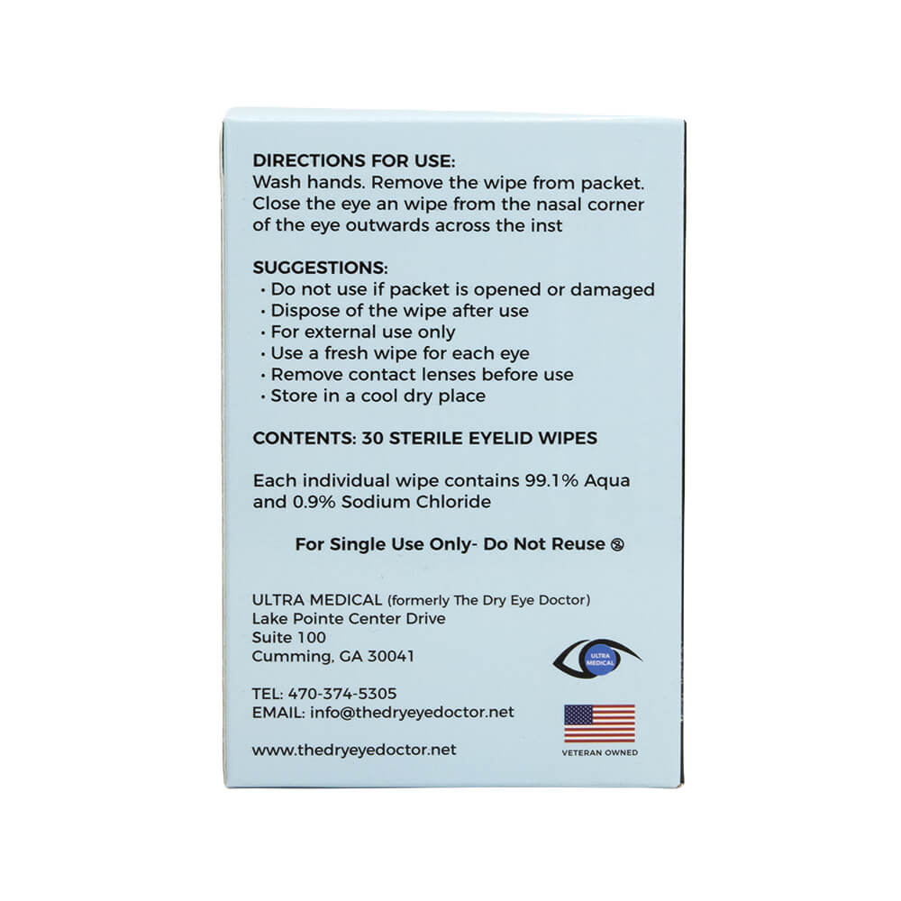 Ultra Eyelid Wipes - 2
