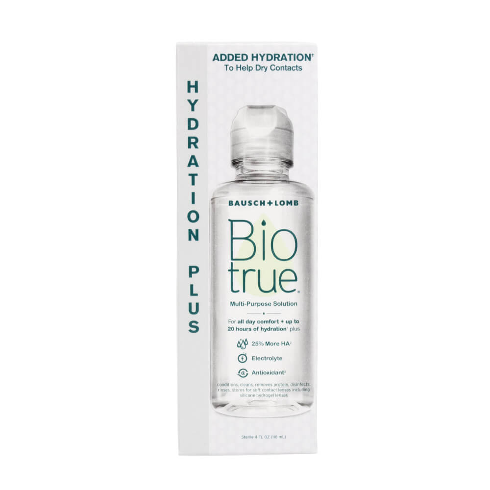 Biotrue&reg; Hydration PLUS Multi-Purpose Solution - 4 oz