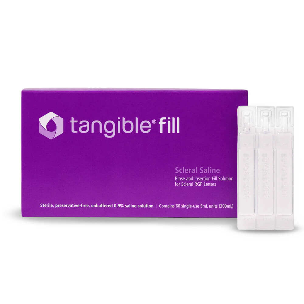 Tangible-Fill&trade; - Preservative-Free Saline Solution for Scleral Lenses