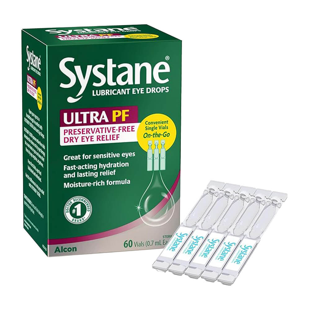 SYSTANE&reg; ULTRA Preservative Free Lubricating Eye Drops Vitals - 60ct