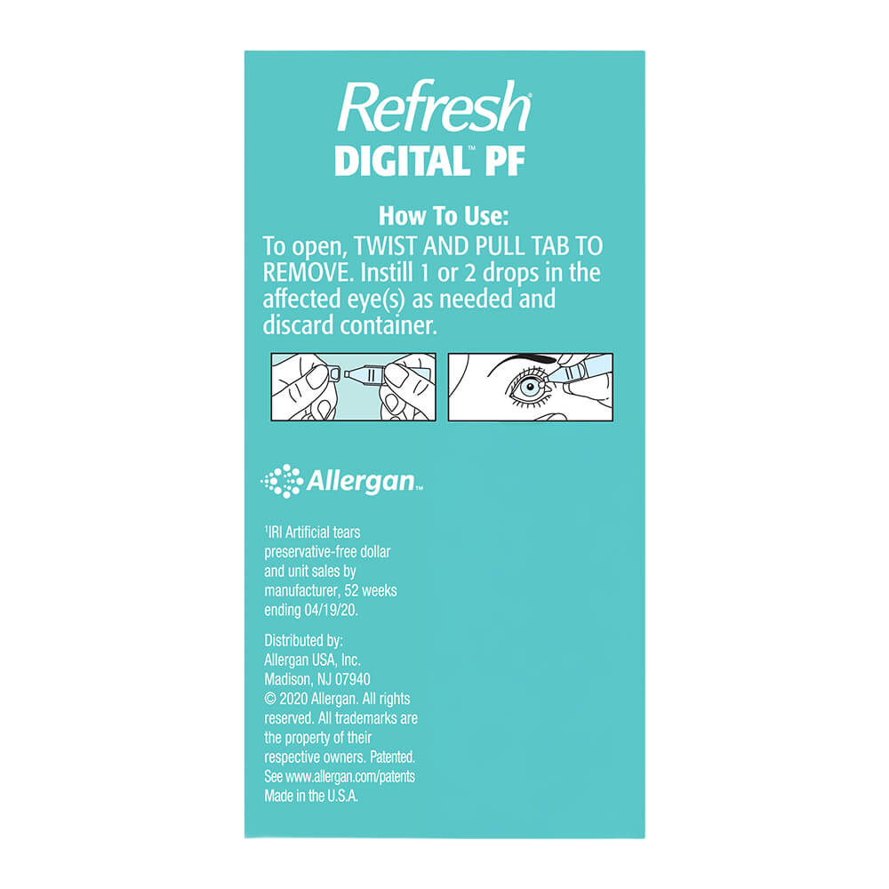 Refresh Digital PF Lubricant Eye Drops - 3