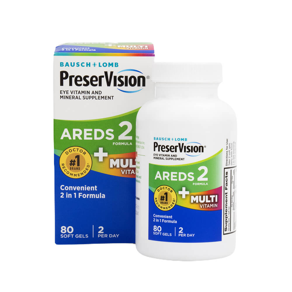 PreserVision AREDS 2 Formula Eye Vitamin & Mineral Supplement - 1