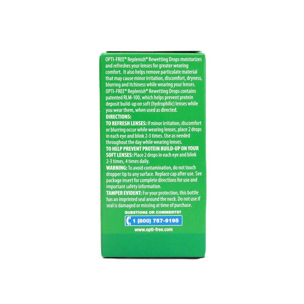 OPTI-FREE Replenish Rewetting Drops, 10 mL - 2