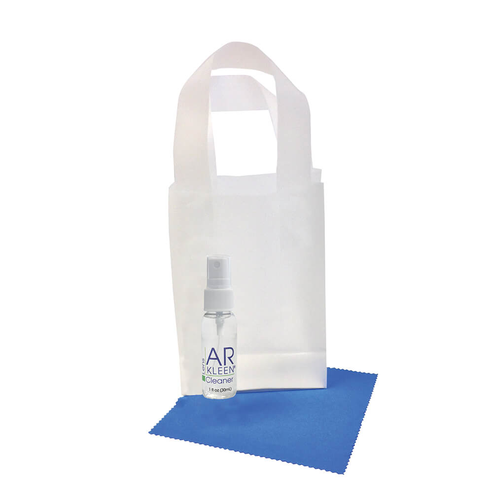 AR Kleen® 1oz Clear Frosted Bag Lens Cleaning Kit