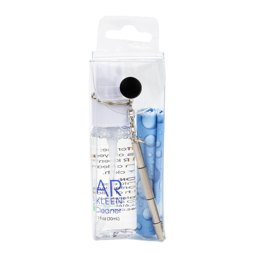AR Kleen&reg; - Eyeglass Care Kit - 1 fl oz Spray Pump Bottle, Cleaning Cloth, and Screwdriver - 2