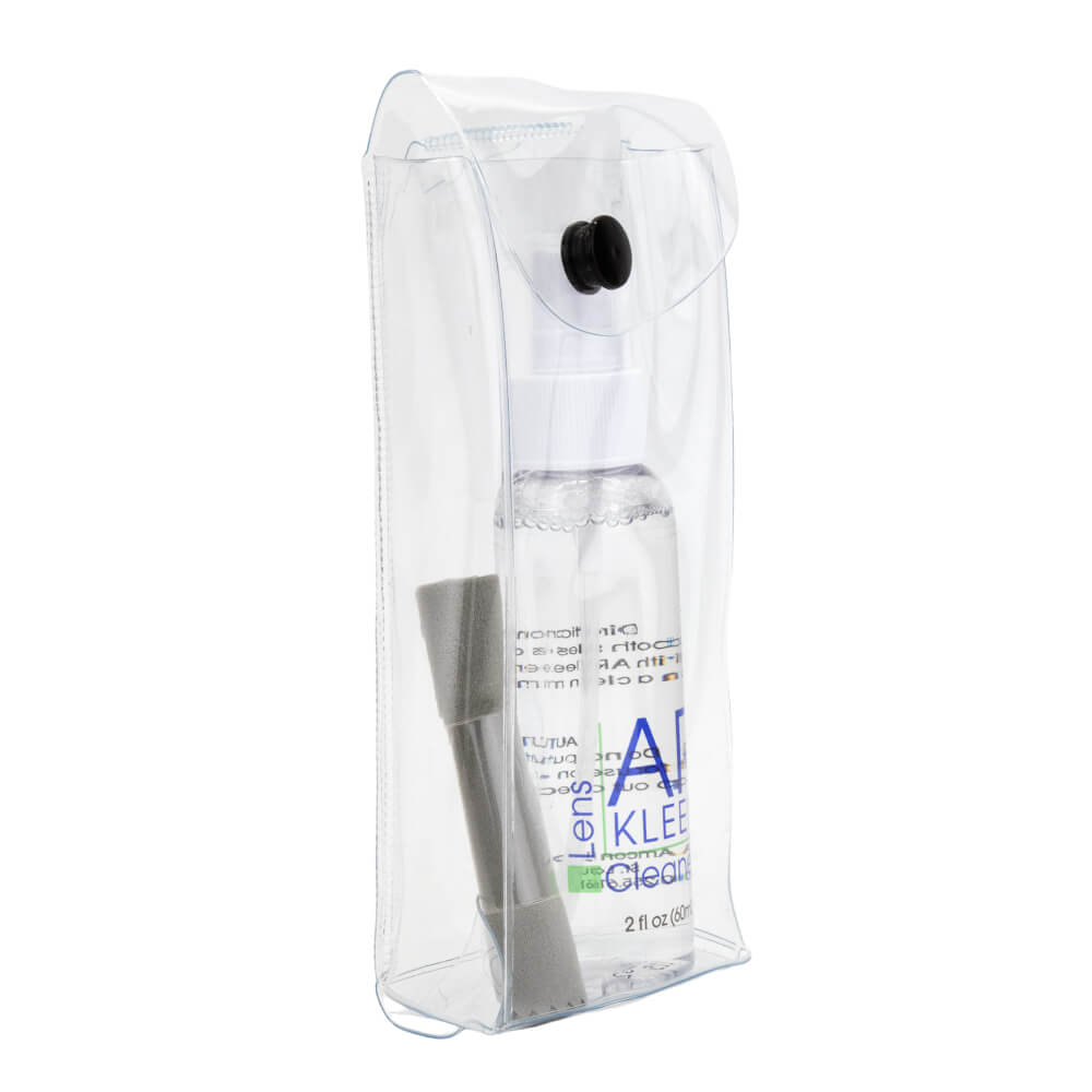 AR Kleen&reg; - Lens Cleaner Care Kit - 2 fl oz Spray Pump Bottle and Cleaning Cloth - 3