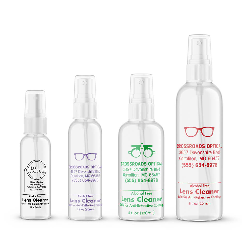 Custom Label Lens Cleaner - Imprinted