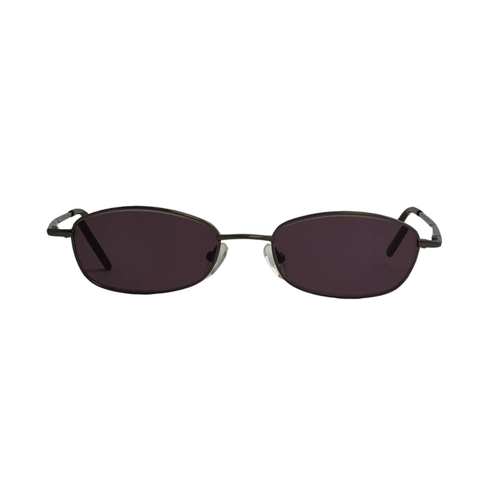 Gun Metal Sunglasses Reader Spring Hinge