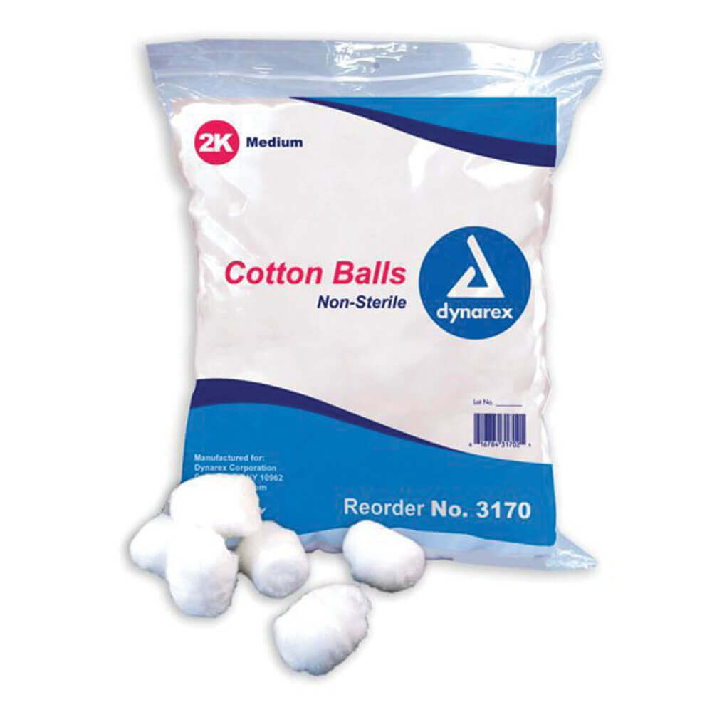 McKesson Cotton Balls, Non-Sterile, Maximum Absorbency, Soft - Simply  Medical