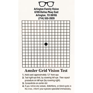 Amsler Chart Instructions