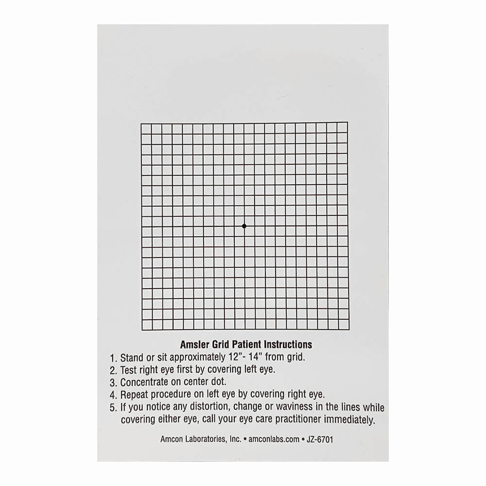 Magnetic Modified Amsler Grid