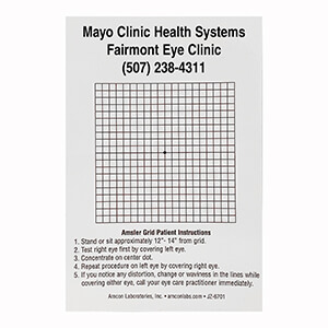 Amsler Grid Pad