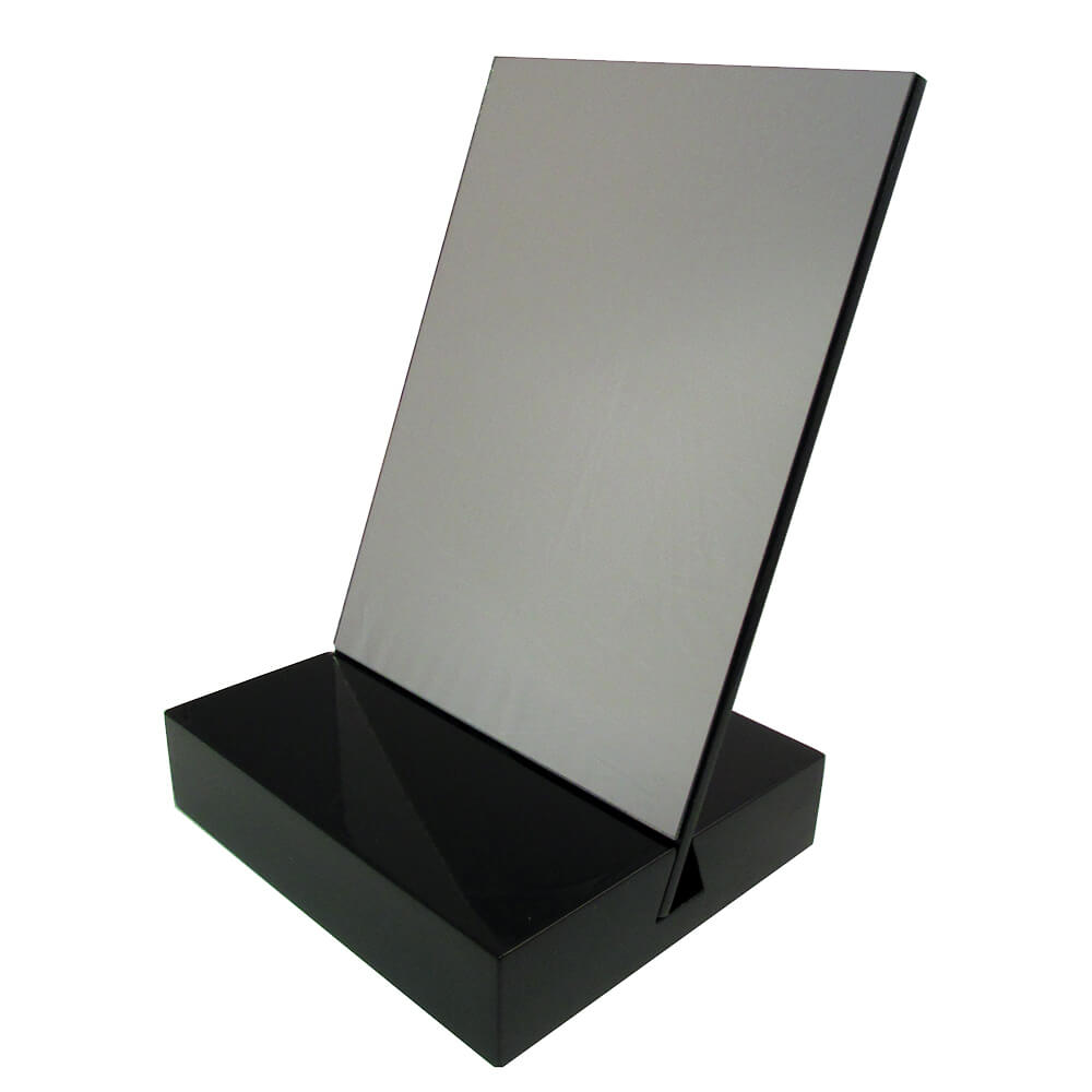 Mirror with Black Base
