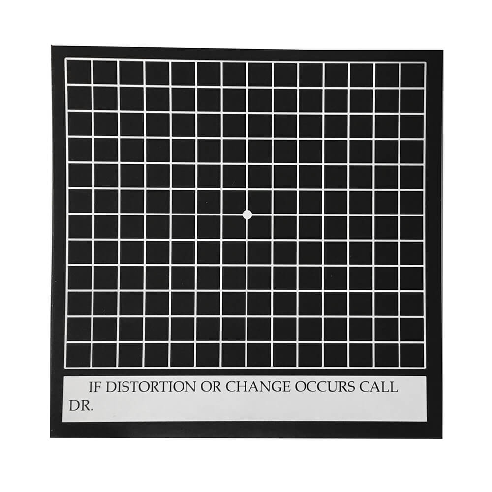 Amsler Grid Vision Test Magnet