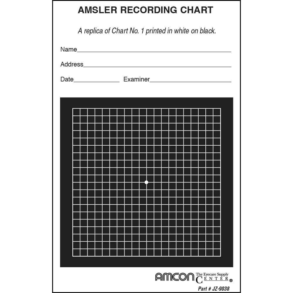 Amsler Recording Chart No 1