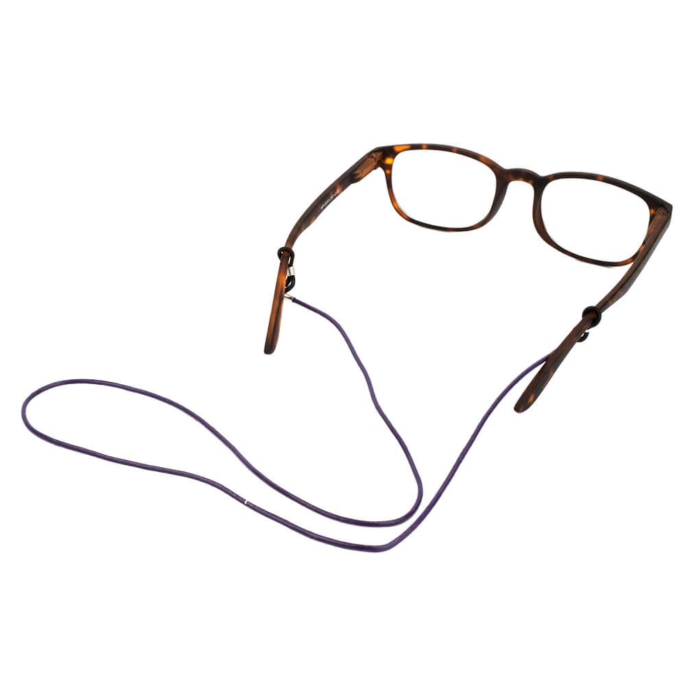 Round Leather Eyeglass Cords - 4