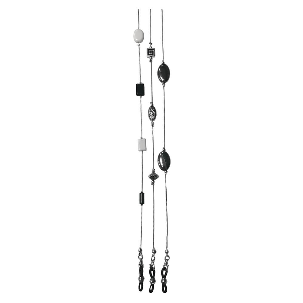 Modern Silver Chains with Accents