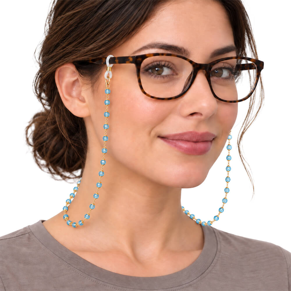 Colored Beads Eyeglass Chains - 5