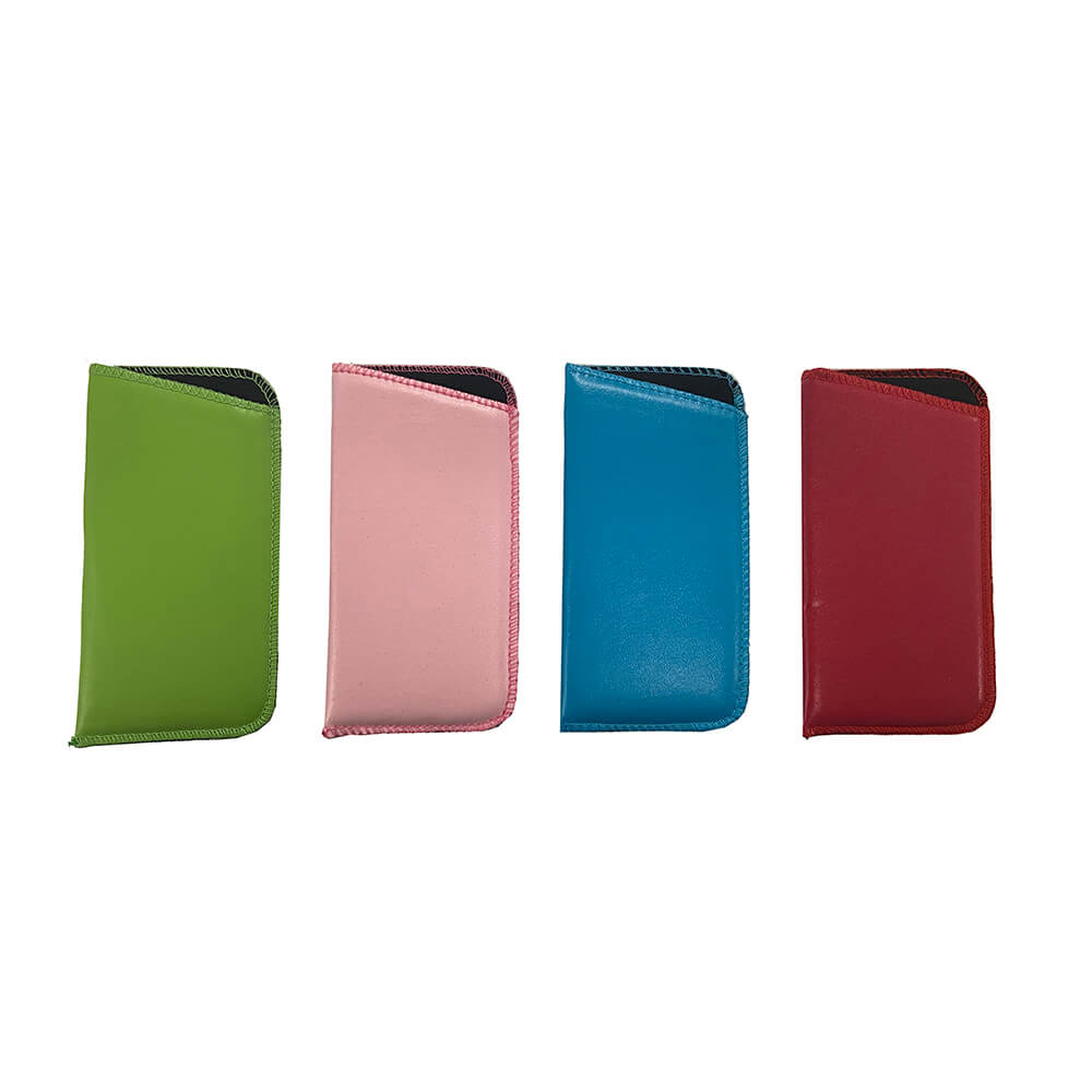 Bright Vinyl Slip-In Eyeglass Case - 1