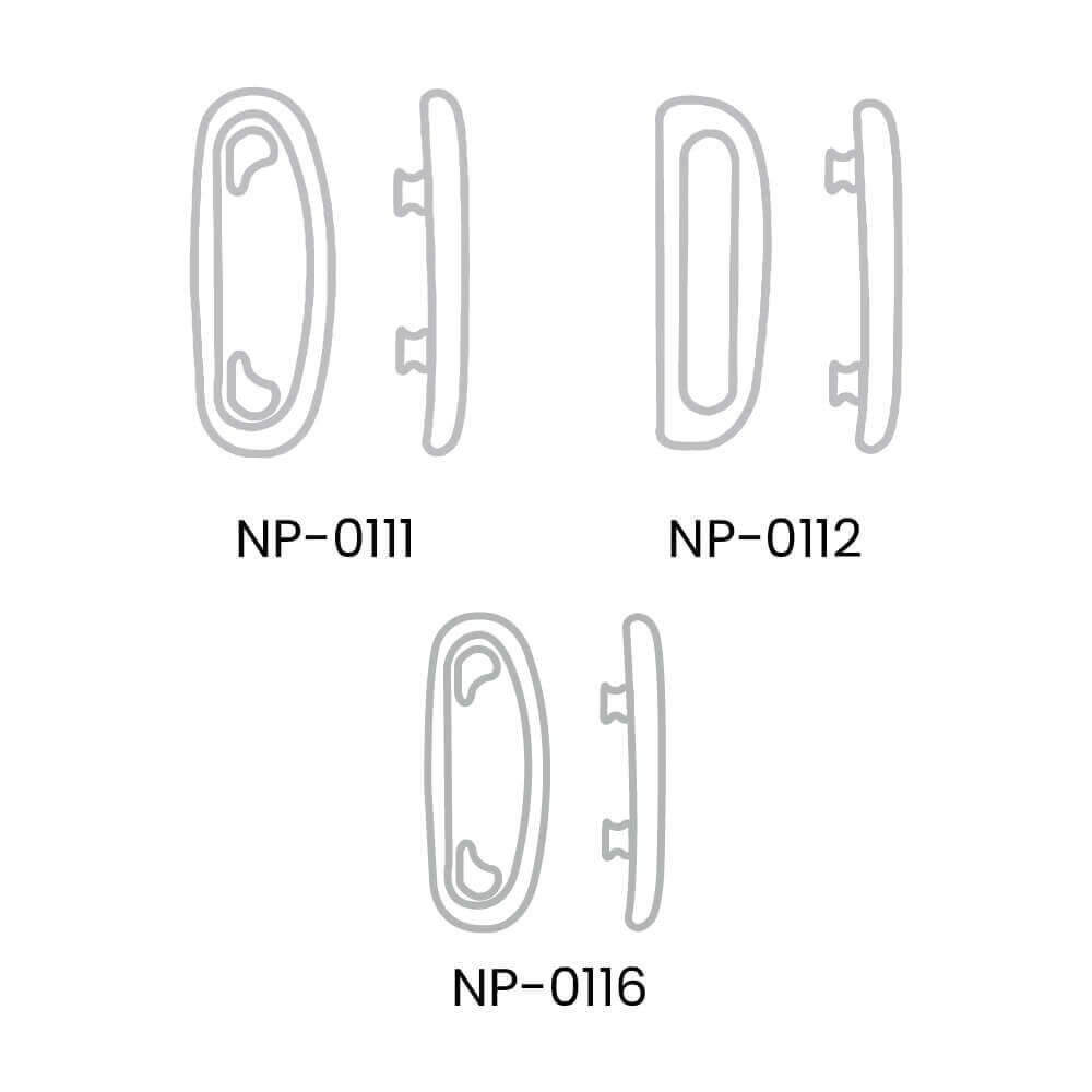 Soft Silicone Snappy Pad - 5 pair pack