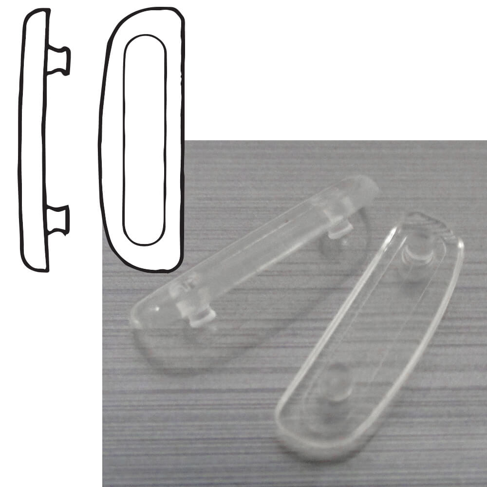Soft Silicone Snappy Pad - 5 pair pack - 2