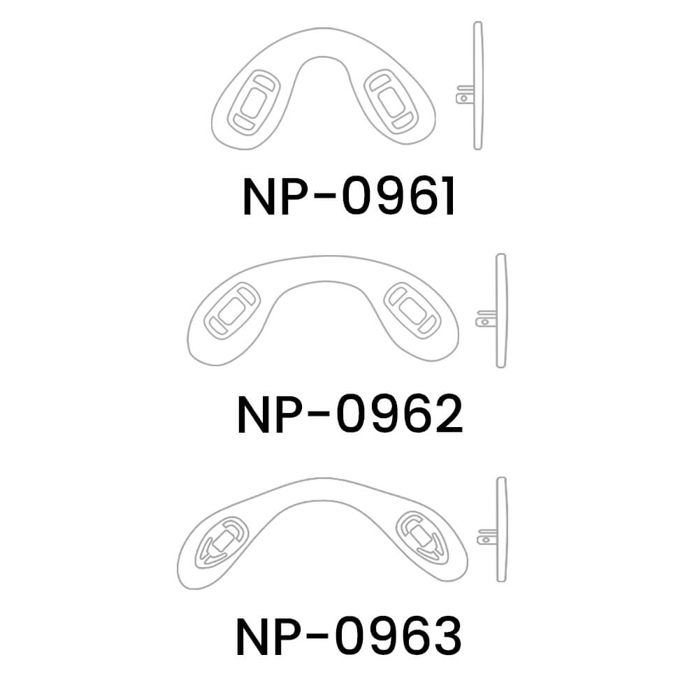 Quick Fix Saddle Strap Nose Pads - 3 Pair Pack