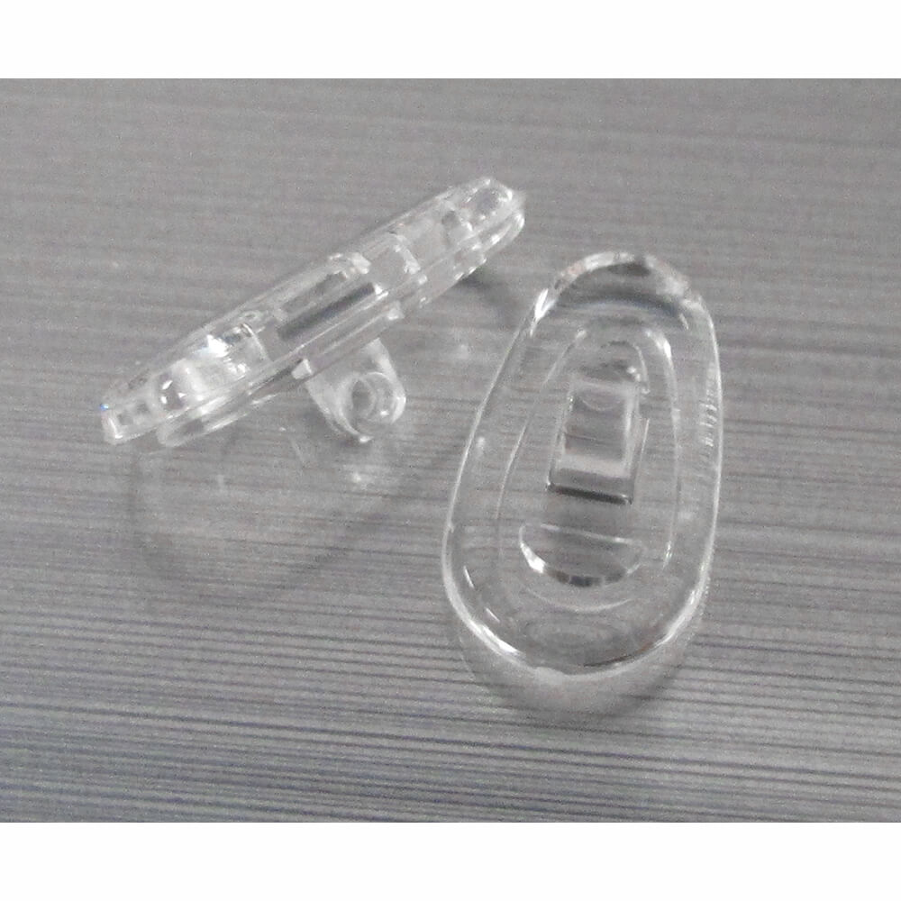 Soft Silicone Round Tear Drop Push & Screw-On - 100 pair pack - 1