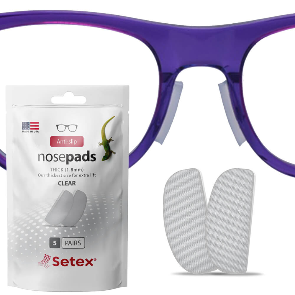 Thick Setex&reg; Adhesive Nose Pads - 5 Pair Pack - 1