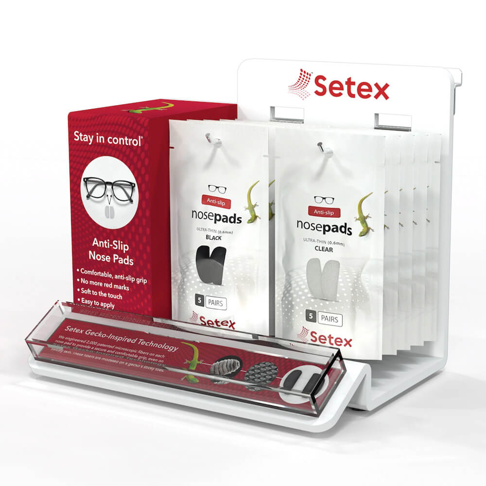 Setex&reg; Adhesive Nose Pads - Starter Pack & Retail Display