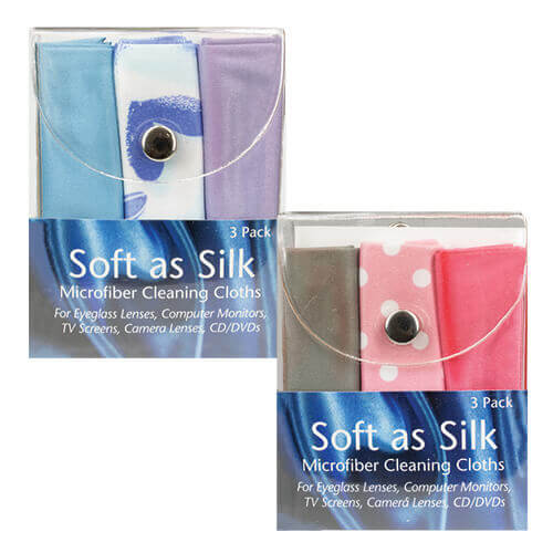 8x8 Microfiber Silk Lens Cloth - Lint-Free, Ultra Soft (10 Pack) —  Microfiber Wholesale