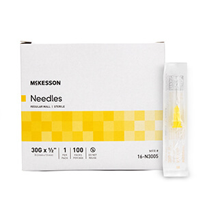 Surgical Needles 30G x 1/2 - 1