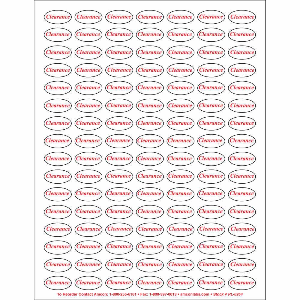 Clearance Stickers - 1