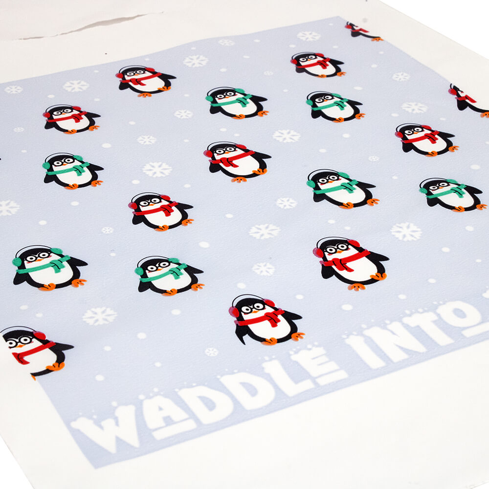 Plastic Supply Bag - Waddle Into Winter - 2