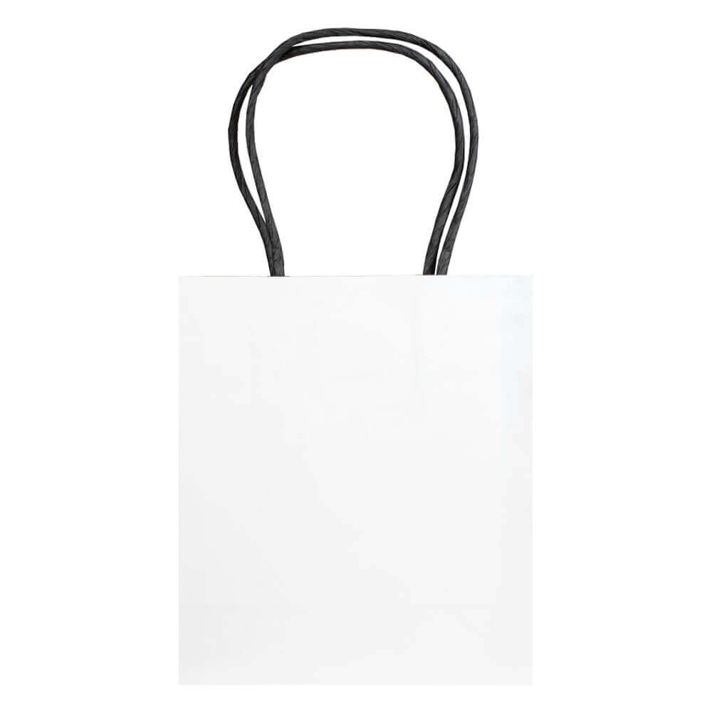 Small Shopping Bag - White