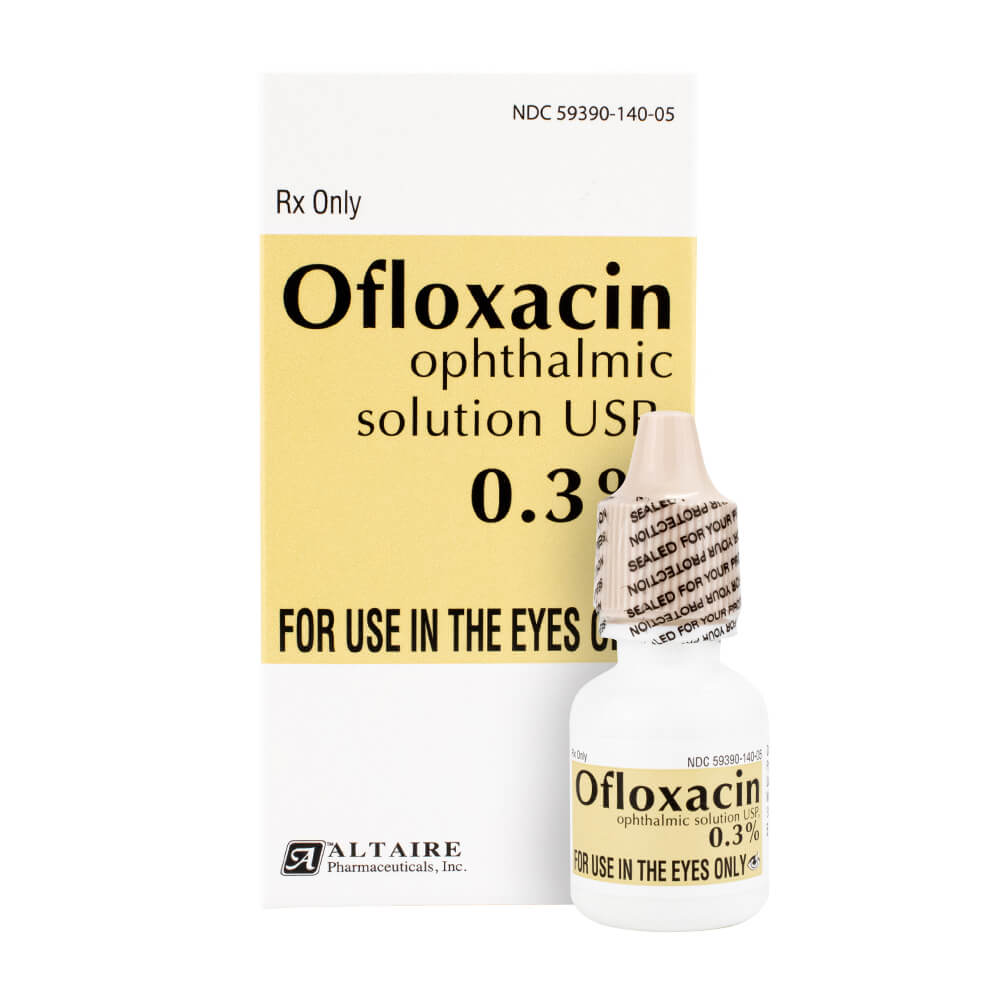Ofloxacin 0.3% Ophthalmic Solution - 5mL