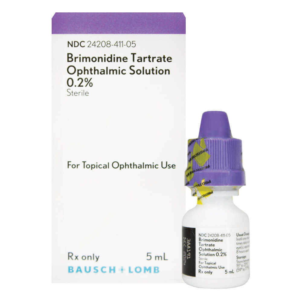 Bausch + Lomb Brimonidine Tartrate Ophthalmic Solution 0.2% - 5mL