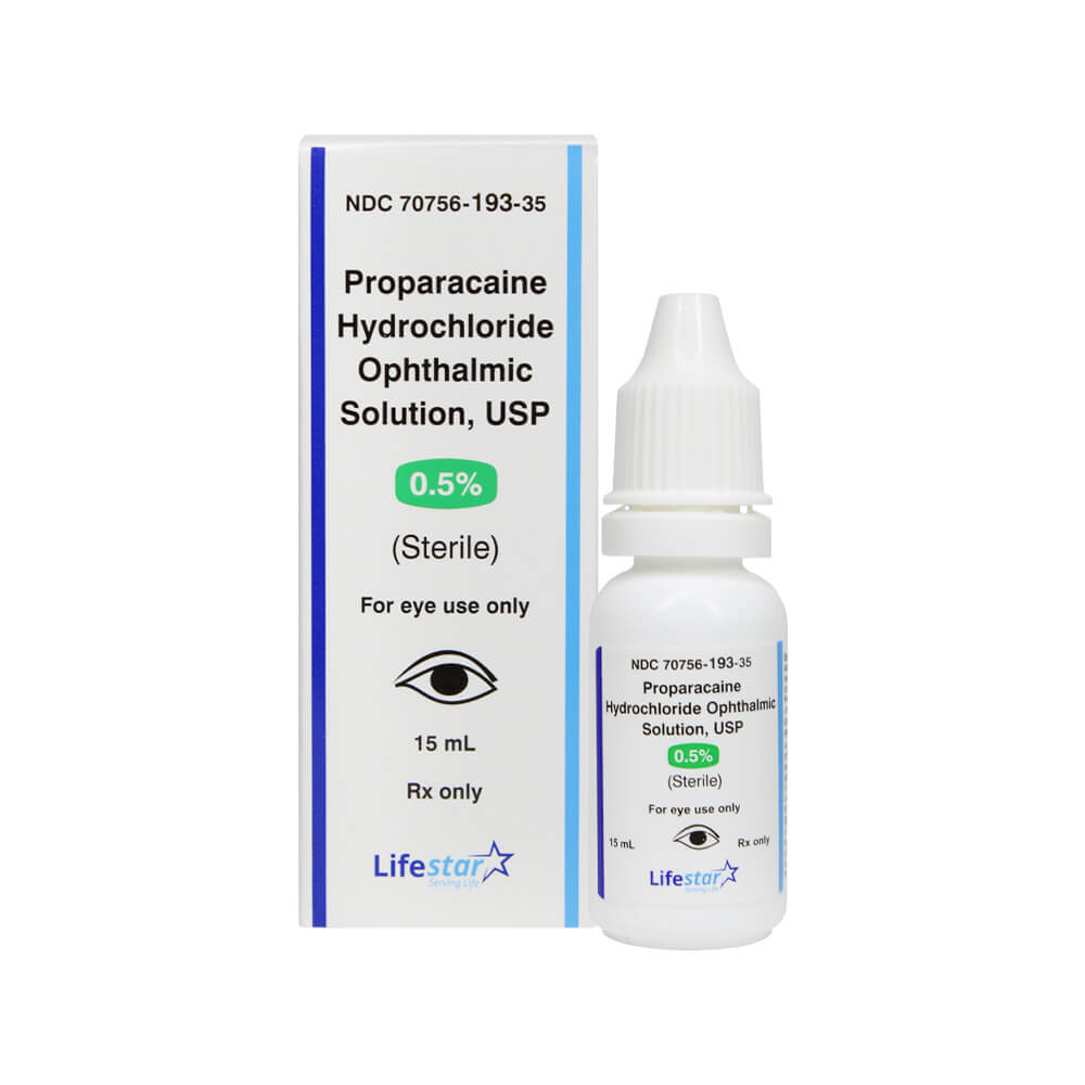 Lifestar Proparacaine Ophthalmic Solution - 0.5% - 15 mL
