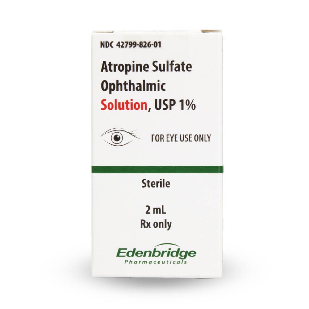 Atropine Sulfate 1% Ophthalmic Solution 2mL - 2