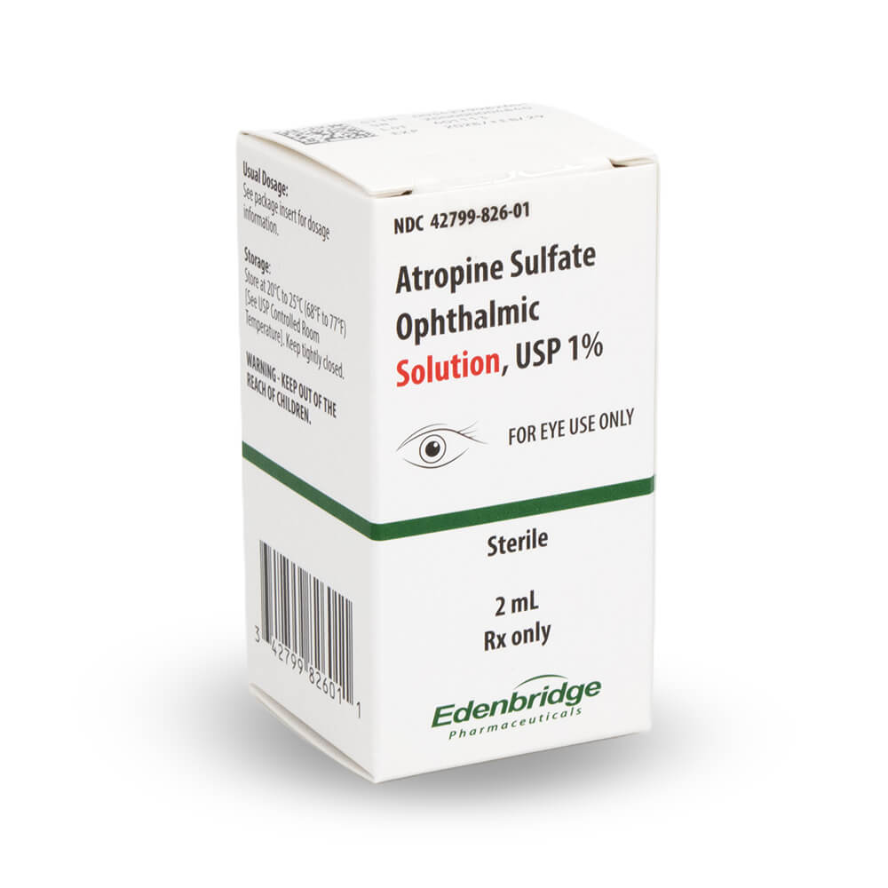 Atropine Sulfate 1% Ophthalmic Solution 2mL - 3