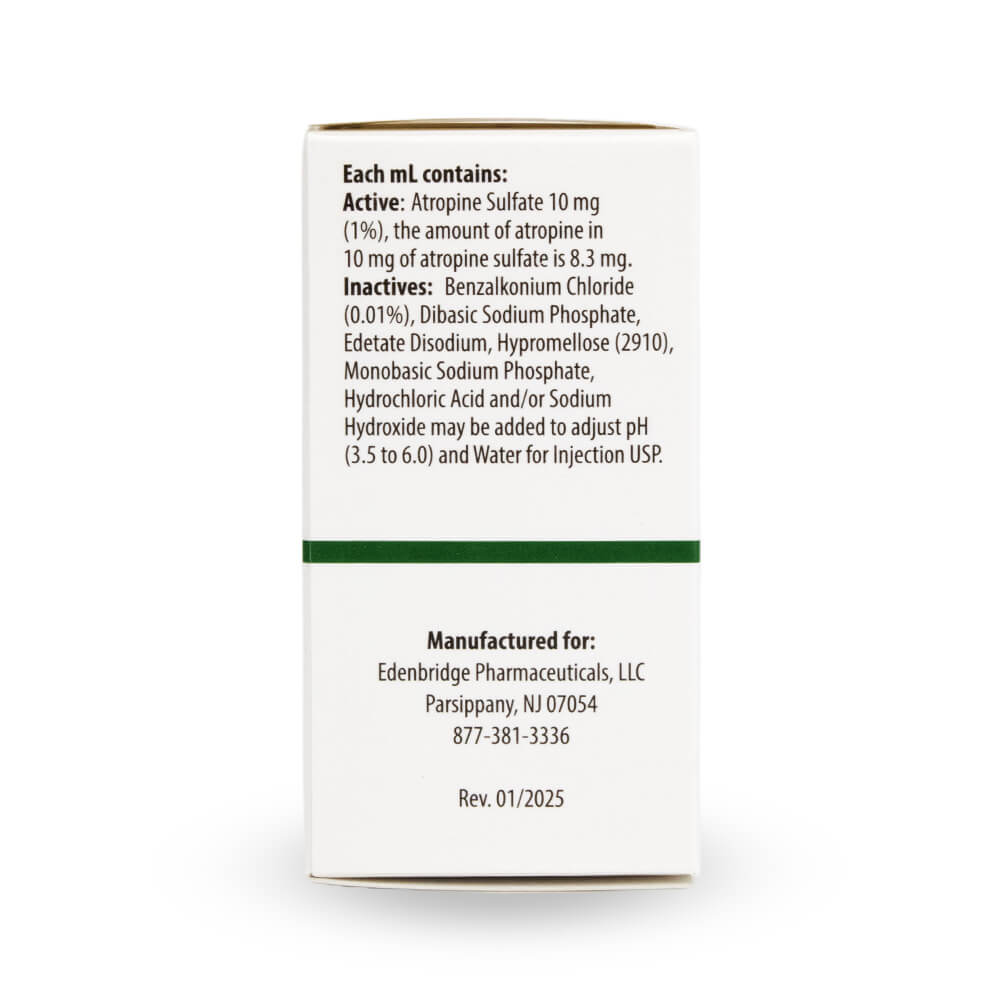 Atropine Sulfate 1% Ophthalmic Solution 2mL - 4