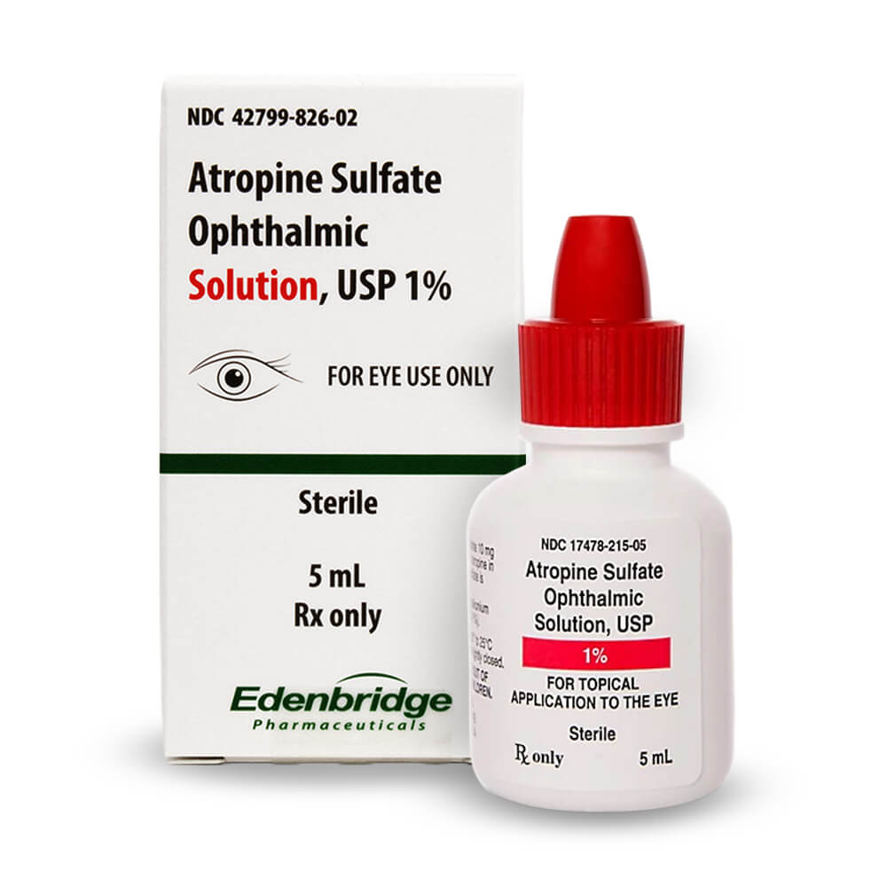 Atropine Sulfate 1% Ophthalmic Solution 5mL