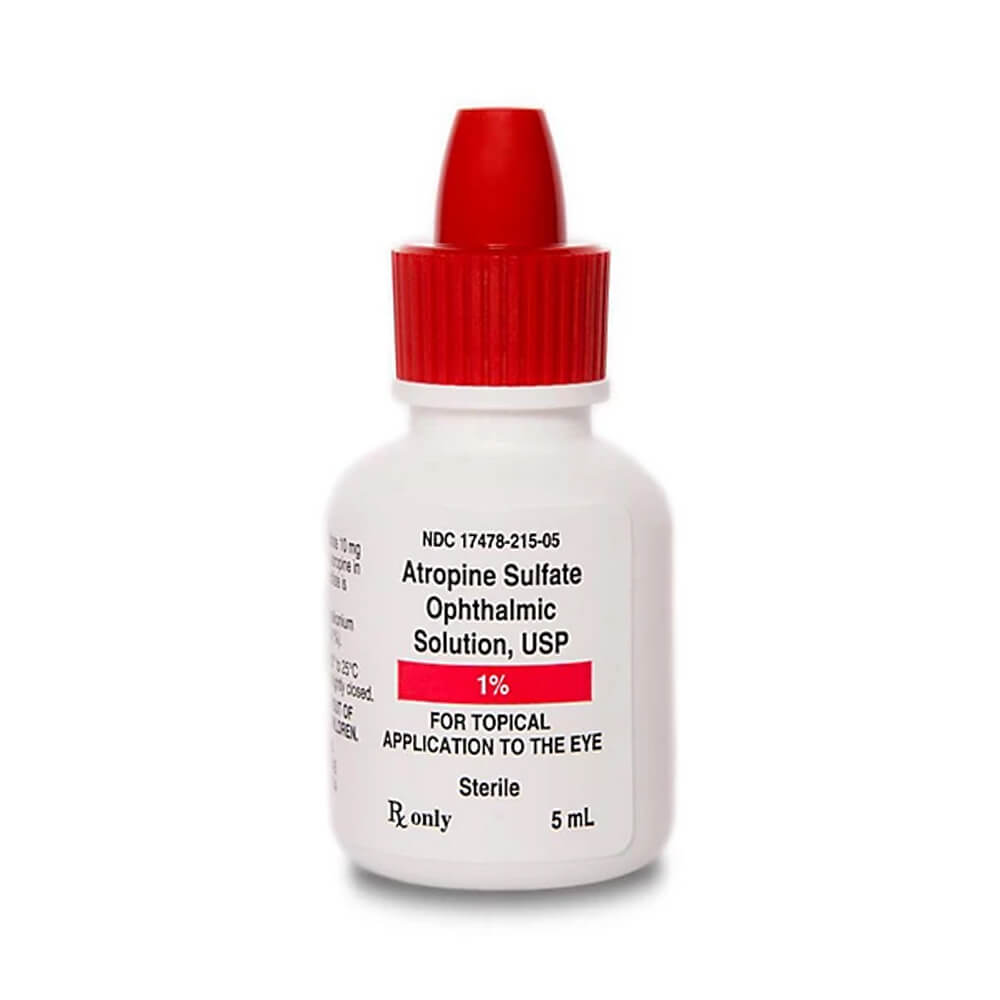 Atropine Sulfate 1% Ophthalmic Solution 5mL - 1