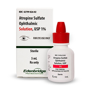 Atropine Sulfate 1% Ophthalmic Solution 5mL - 1