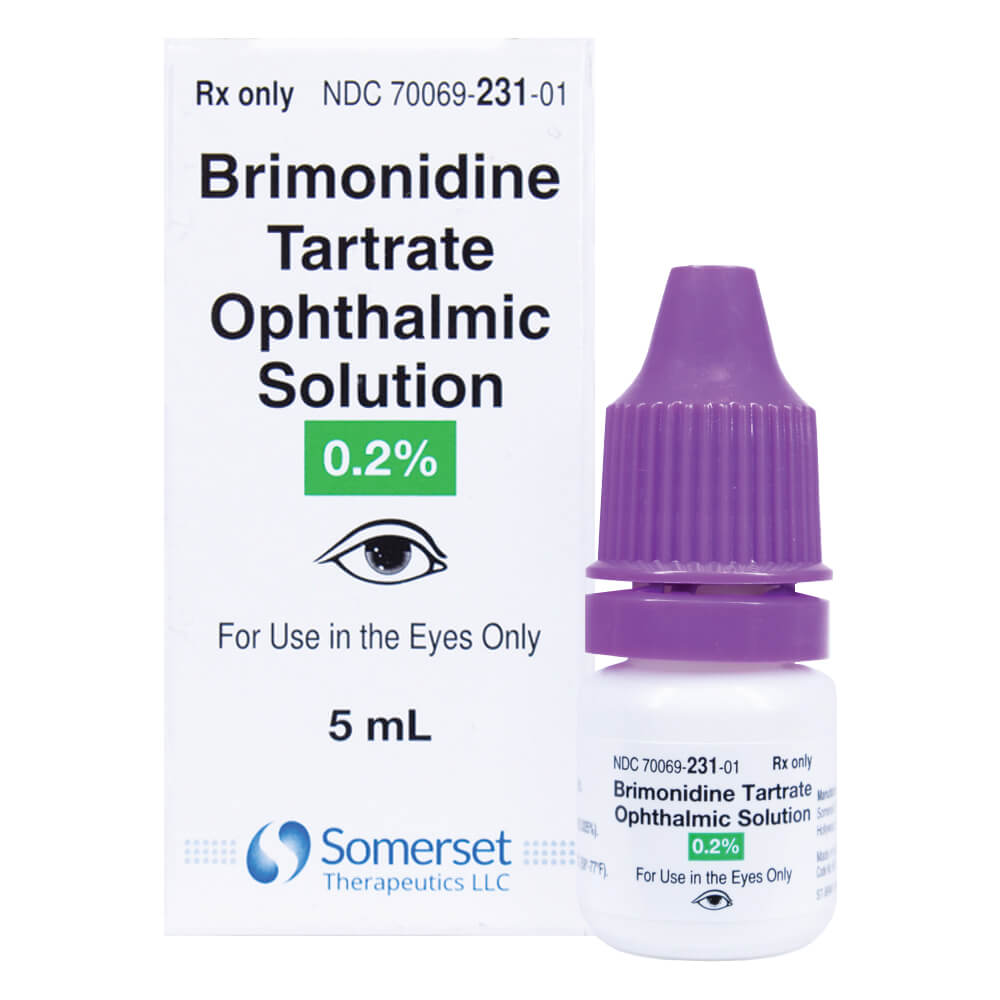 Somerset Brimonidine Tartate Ophthalmic Solution 0 2 5mL