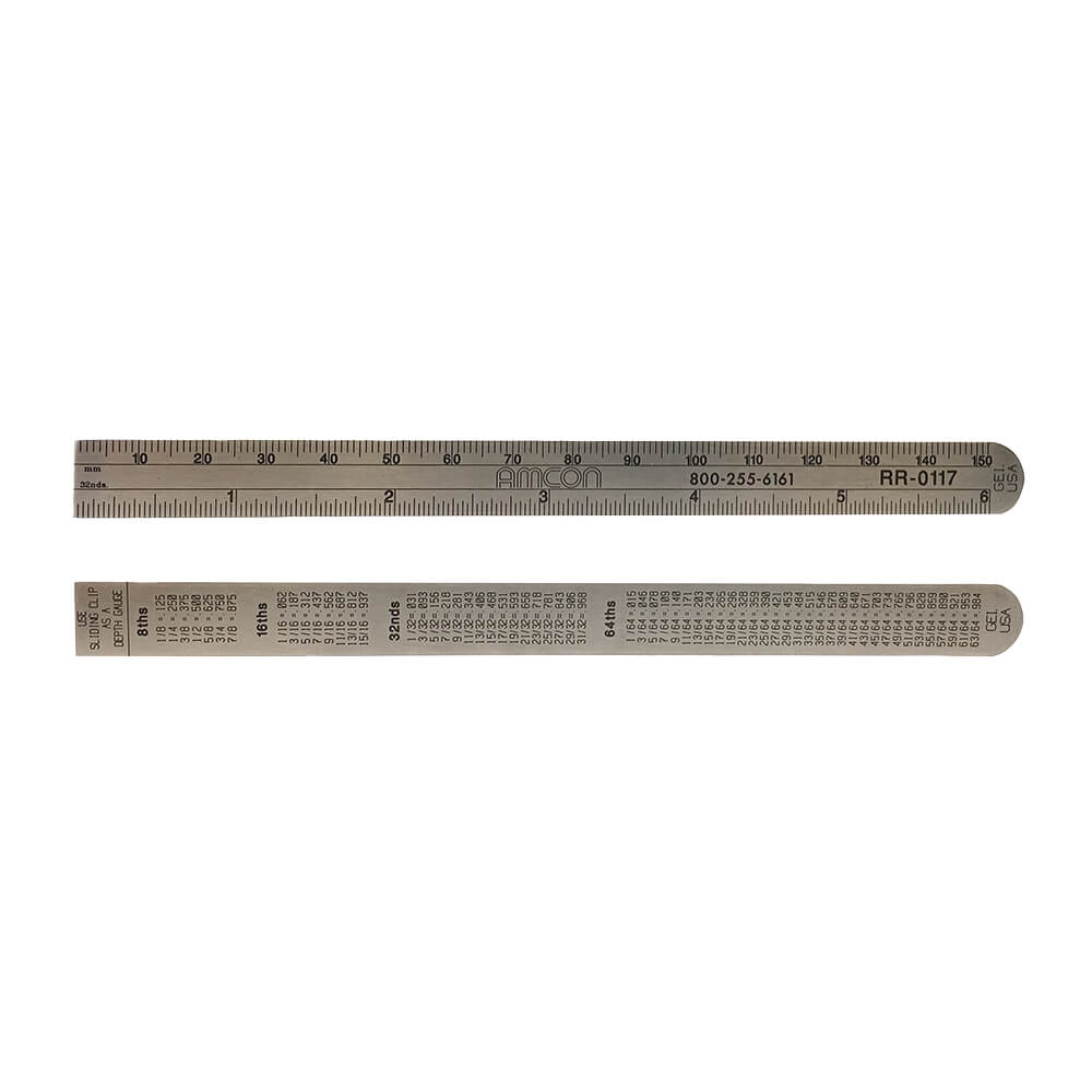 Stainless Steel PD Ruler -6 Inch